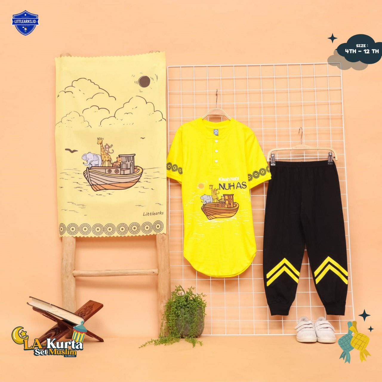 Kapal Gesper Motif Parang