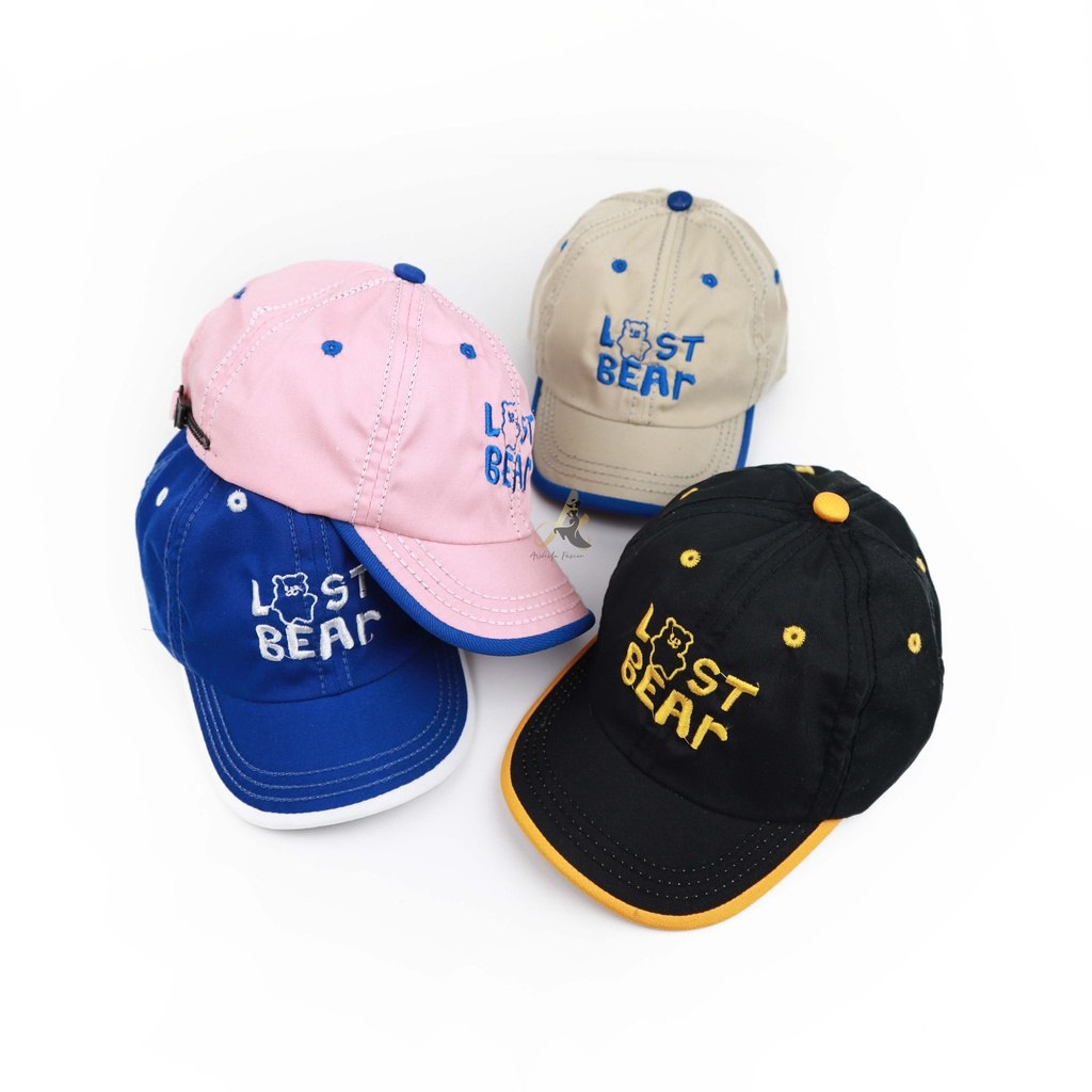 HAT 7.2 LAST BEAR BORDIR SNAPBACK HAT ANAK