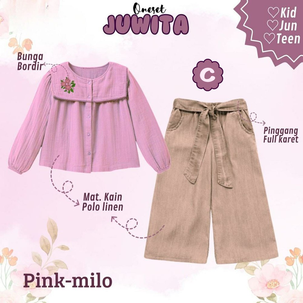 NOAM 2.3 PINK TEEN JUWITA ONESET BY KAKADEDE