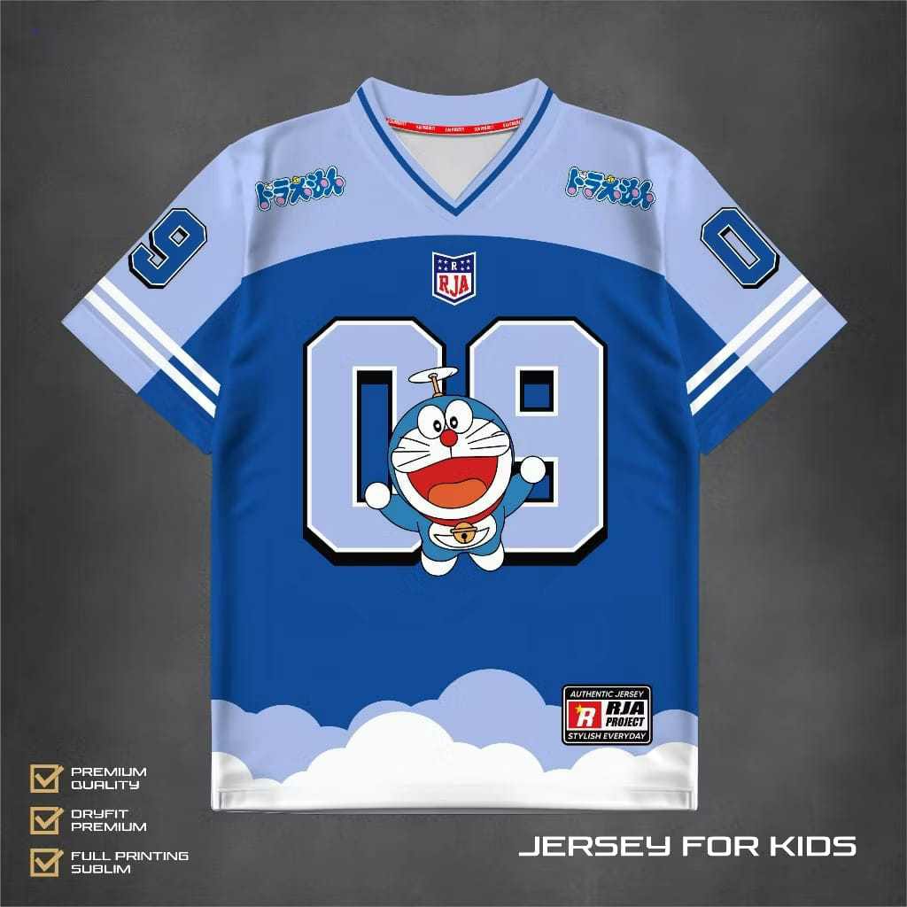 RJA 2.1 BLUE DORAEMON TSHIRT JERSEY BY RJA
