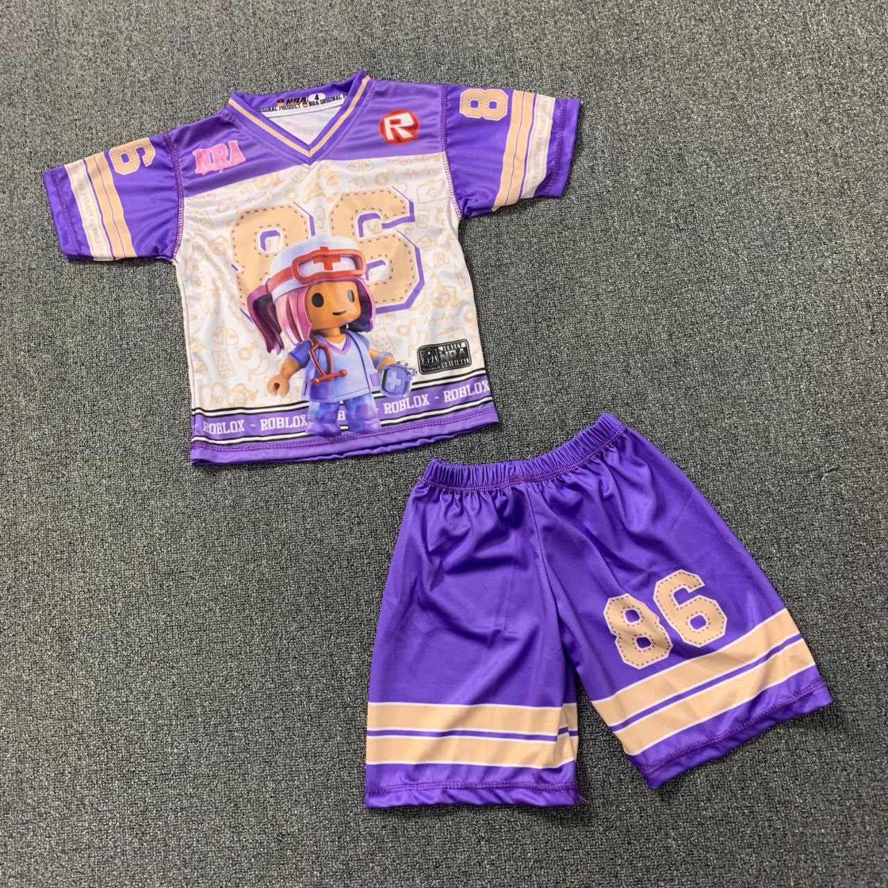 RJA 3.3 PURPLE  ROBLOX SET JERSEY BY RJA 