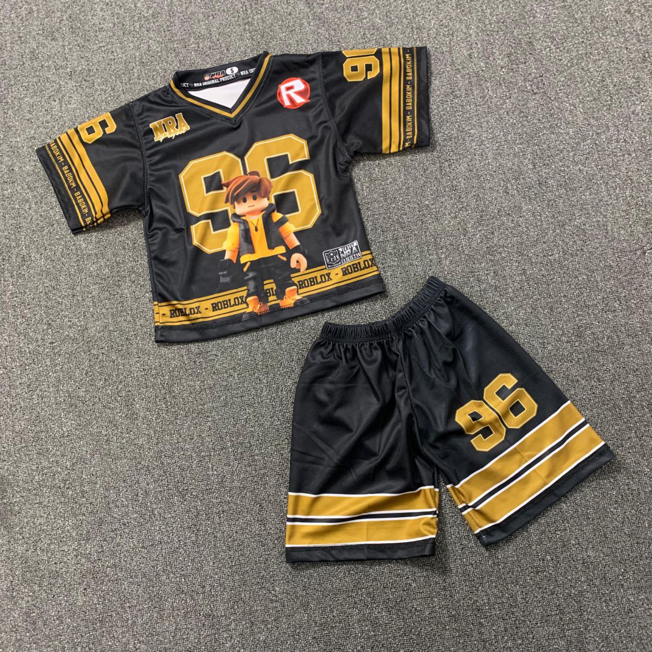 RJA 3.6 GOLD BLACK ROBLOX SET JERSEY BY RJA