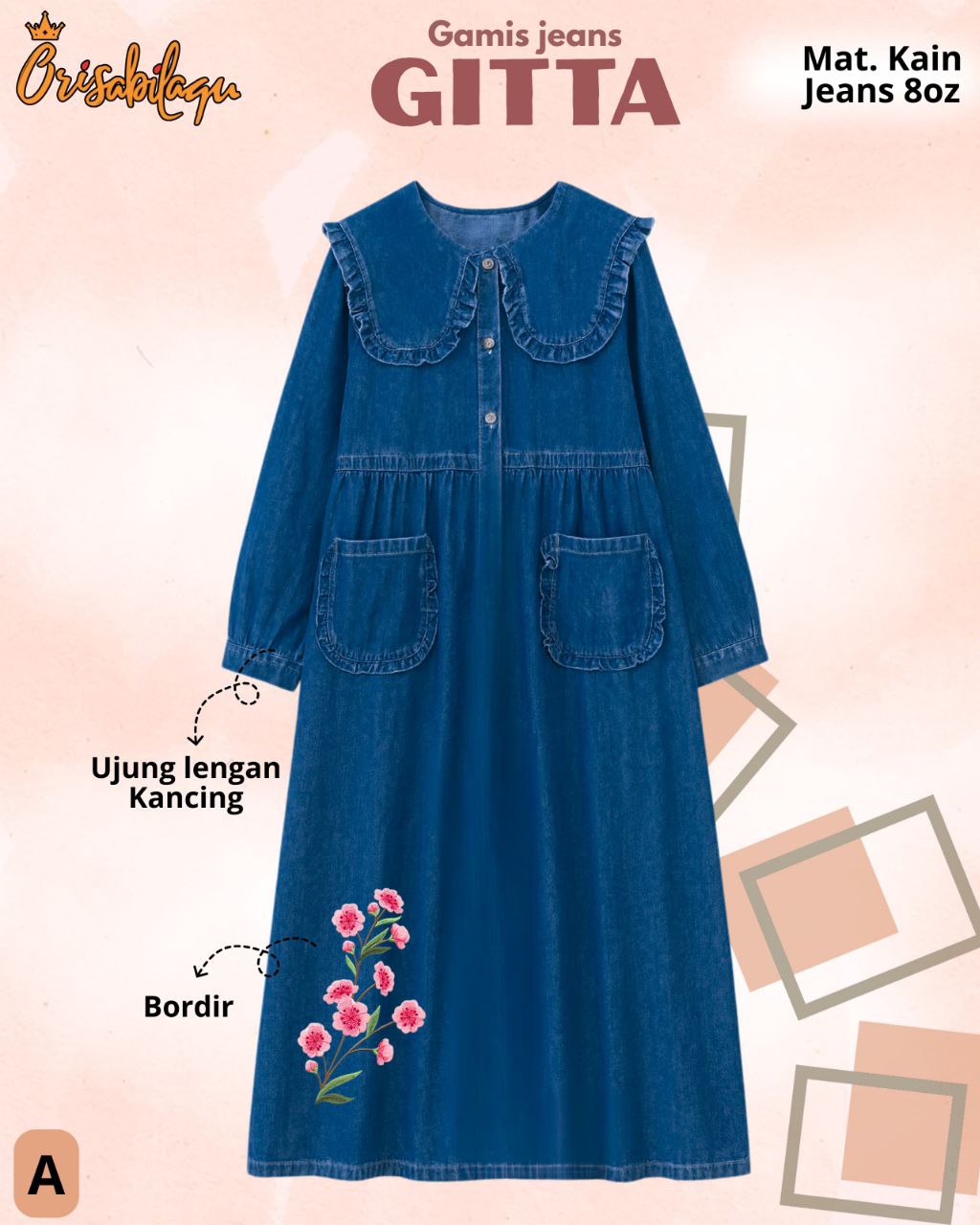 KD 203.1 KIDS A GITTA GAMIS JEANS BY KAKADEDE