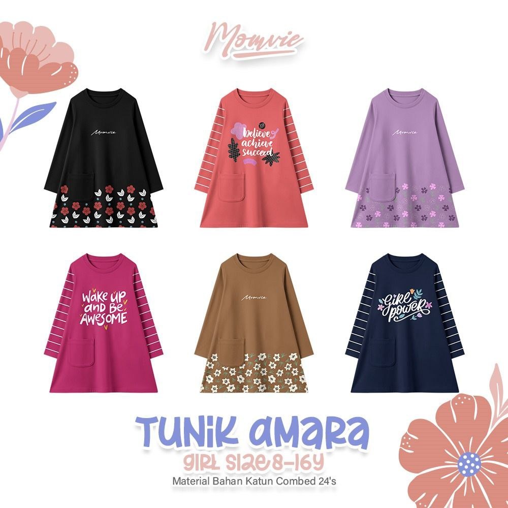 MV 31.1 BLACK TUNIK AMARA BY MOMVIE