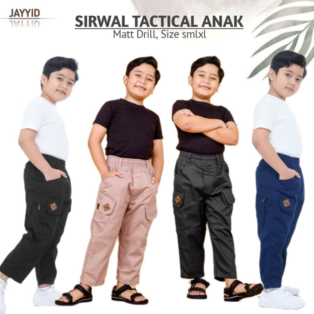 TB 104.2 SMLXL TACTICAL SIRWAL ANAK BY JAYYID MOESLEM