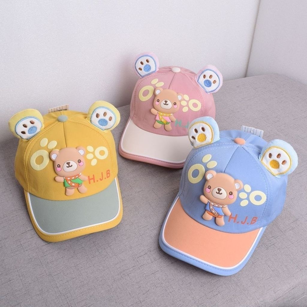  BYH 23.5 SERI 23 3D BEAR SNAPBACK IMPORT