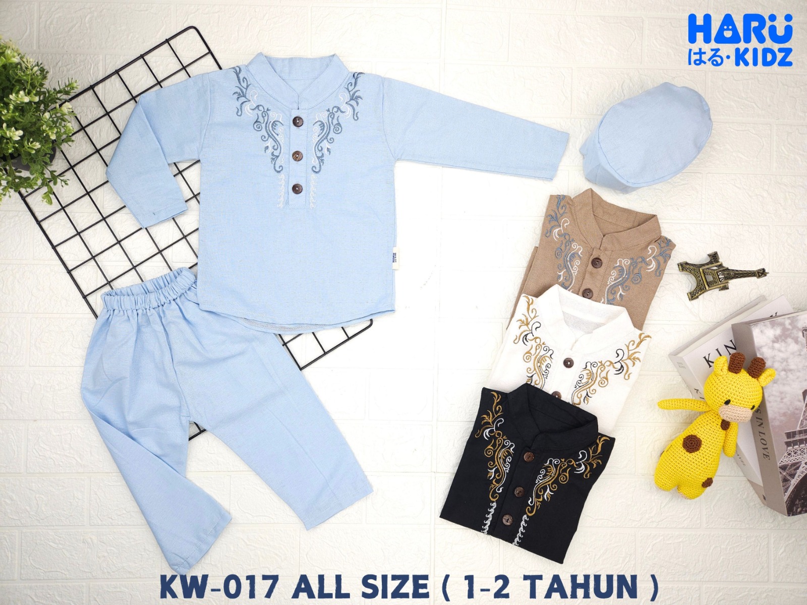 BBY 24.11 SERI 1 SET KOKO KATUN LINEN BY OLIVIA