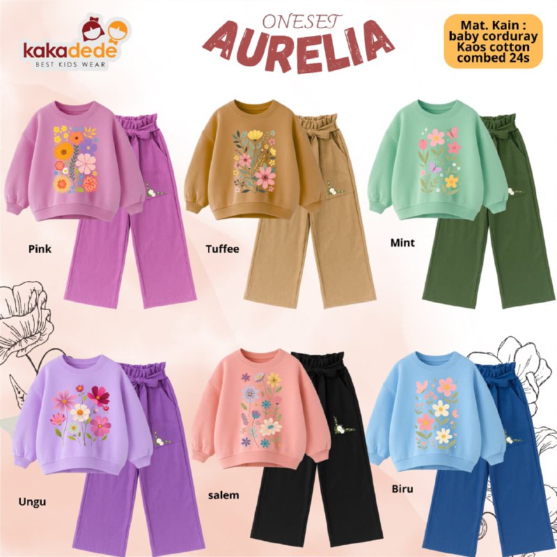 KD 210.1 JUN PINK AURELIA  ONESET BY KAKADEDE