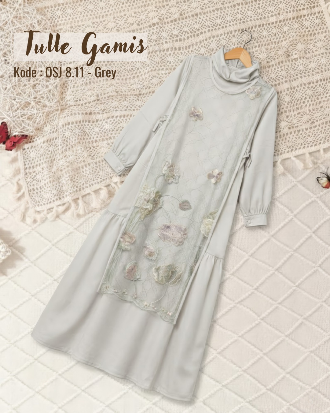 OSJ 8.11 BB TULE GREY GAMIS BY OSIJU CQ