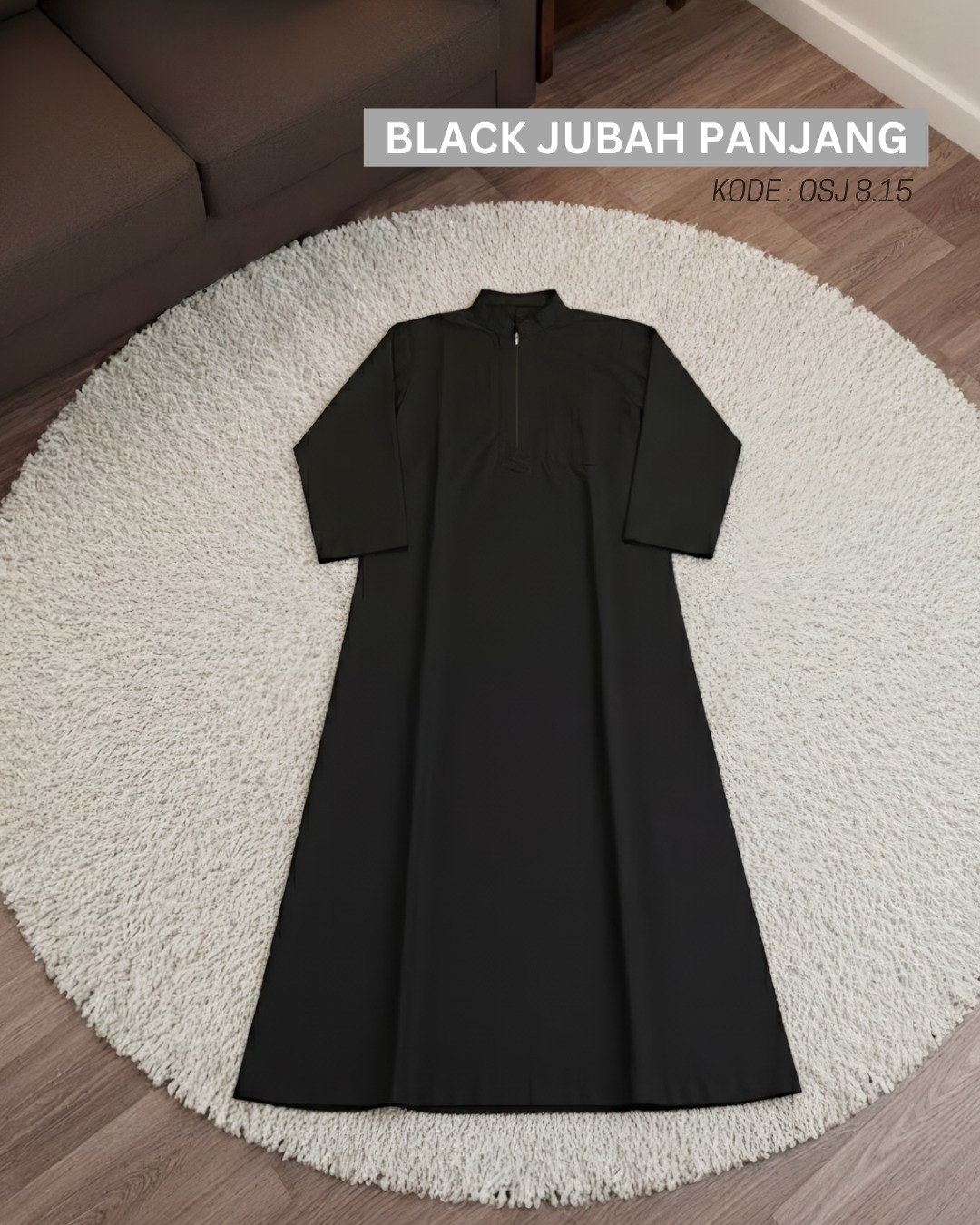 OSJ 8.15 BLACK JUBAH PJG BY OSIJU CQ