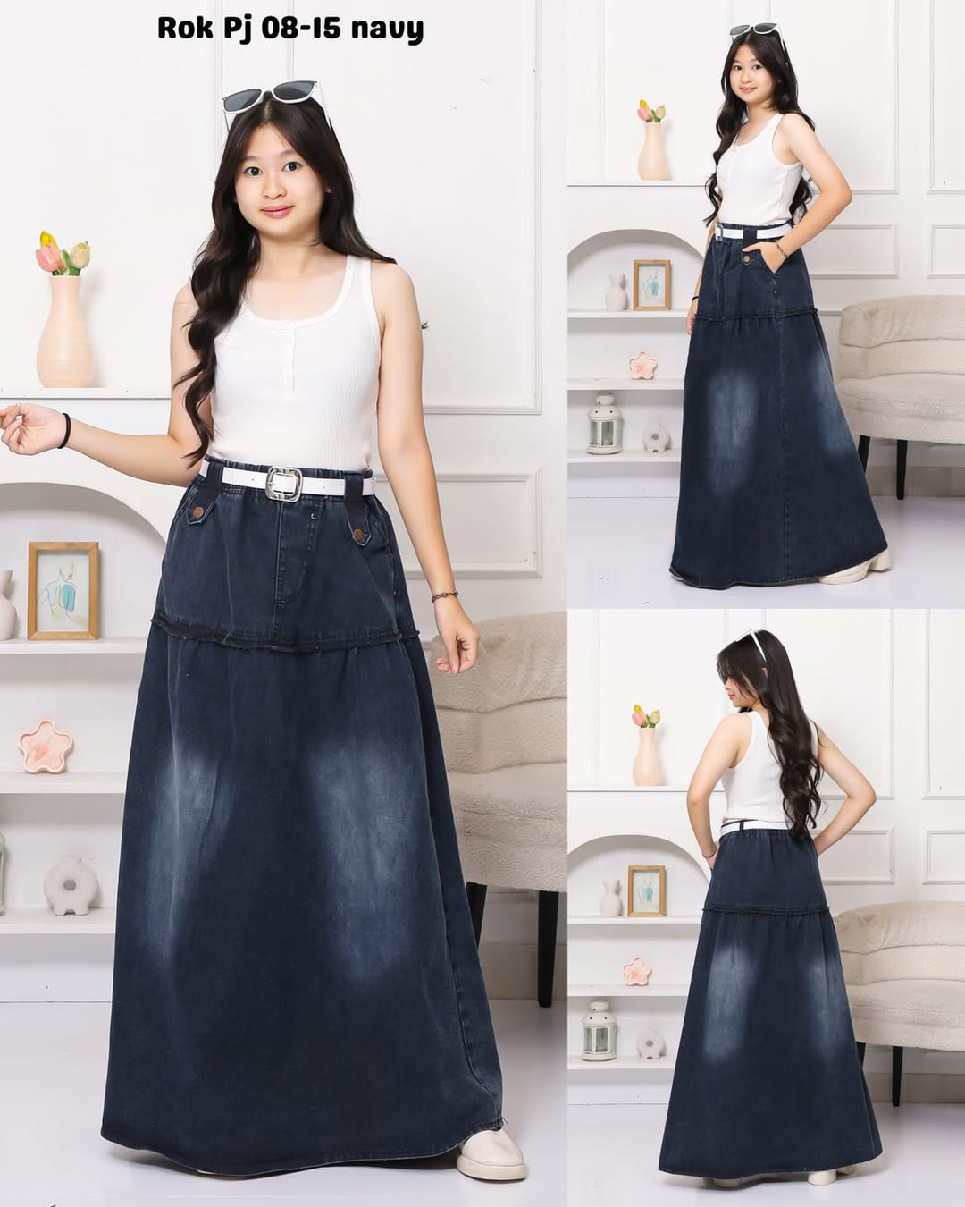TB 108.1 242526 SNOWBLACK ROK JEANS BY CERRARA