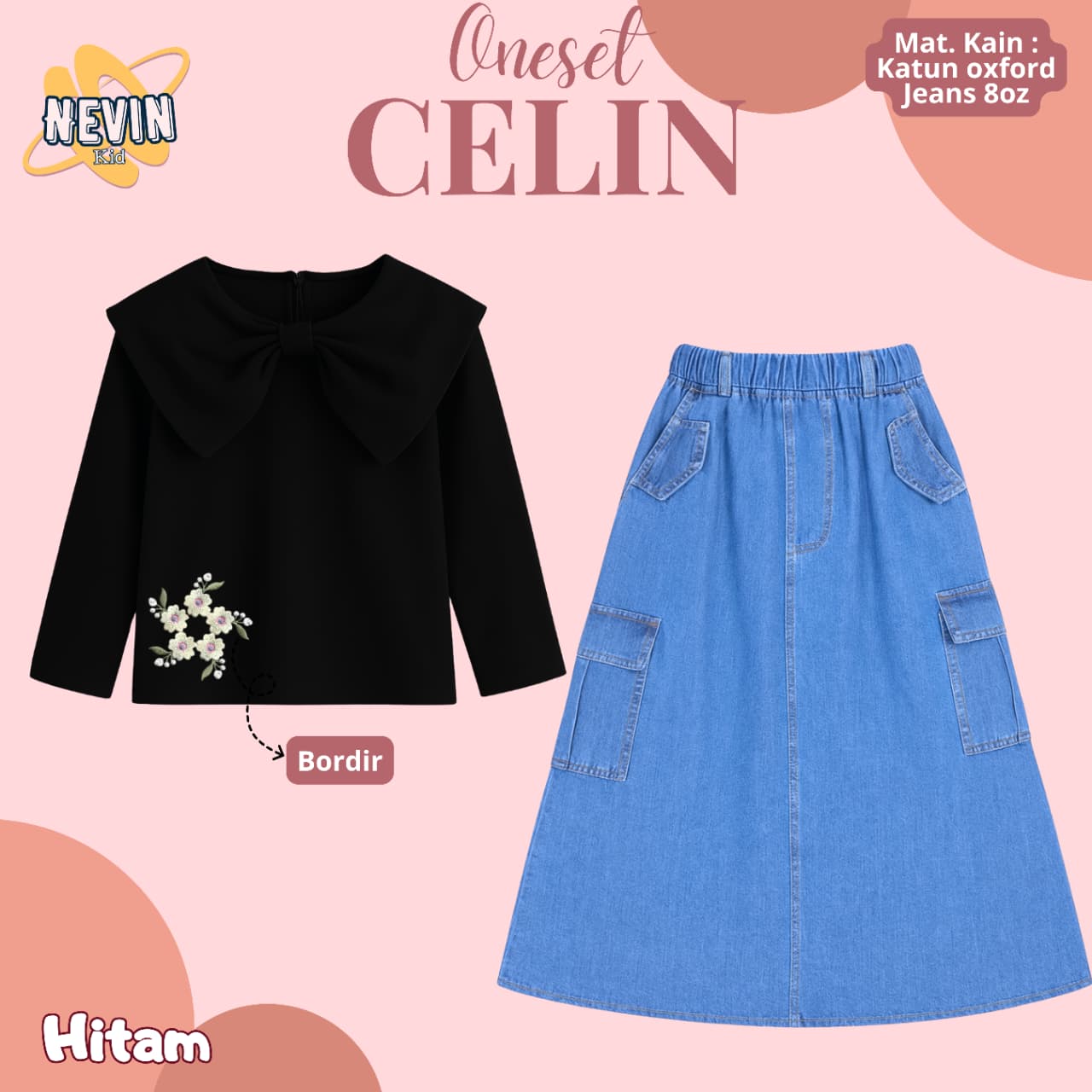 NEV 9.2 KIDS BLACK ONESET CELIN BY NEVIN
