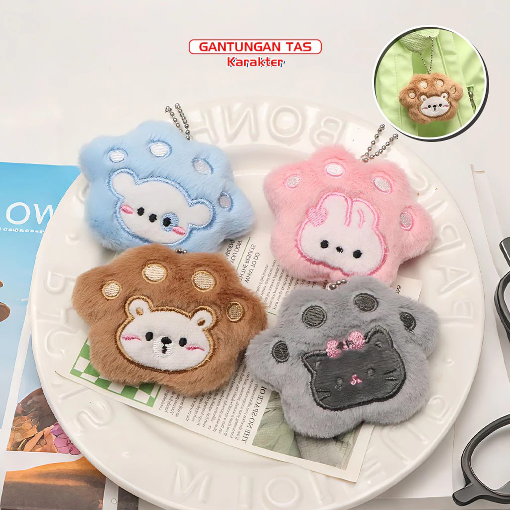 KC 15.9 SERI 12 PAW ANIMAL CHARM KEY CHAIN