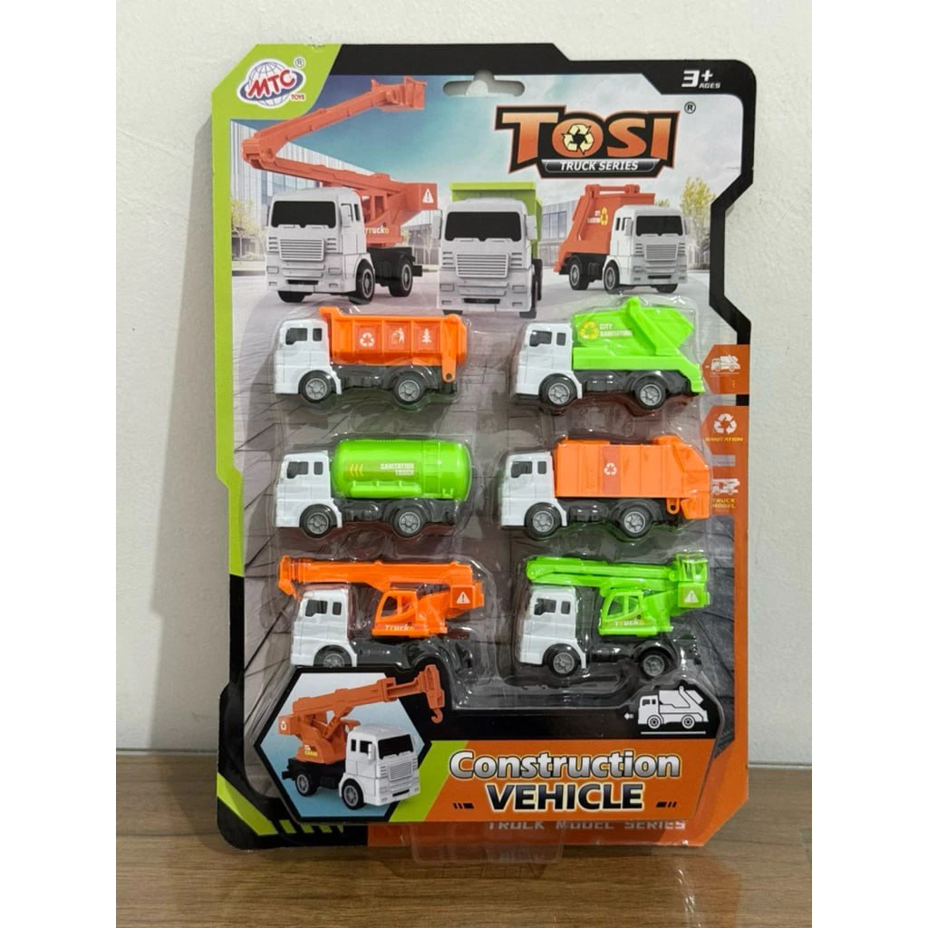 TOYS 38.4 TOSI TRUCK SERIES CONSTRUCTION VEHICLE