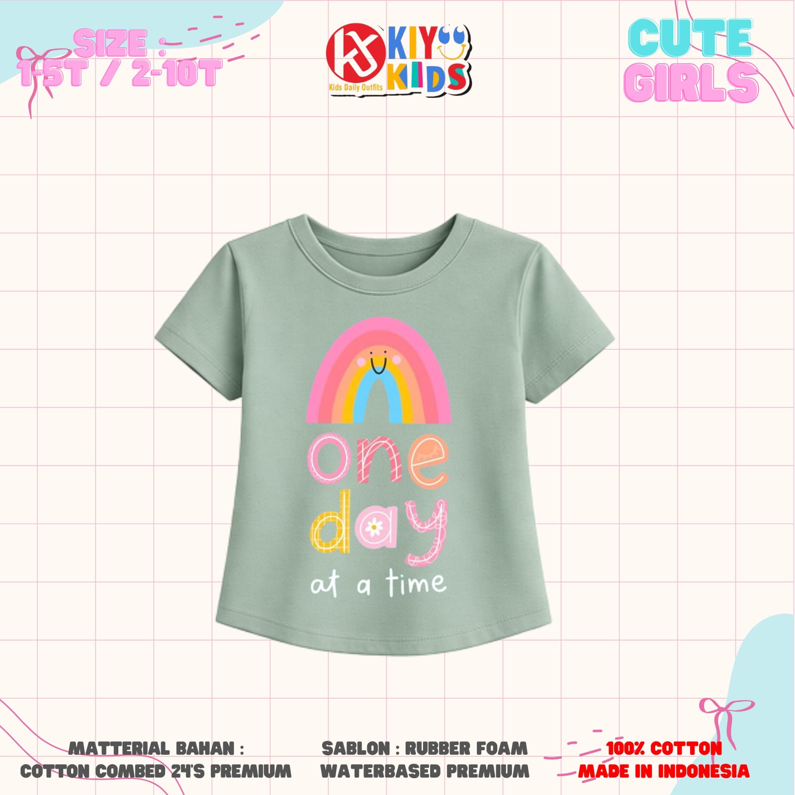 KIYO 6.4 GREEN CUTE GIRL SERIES BY KIYO