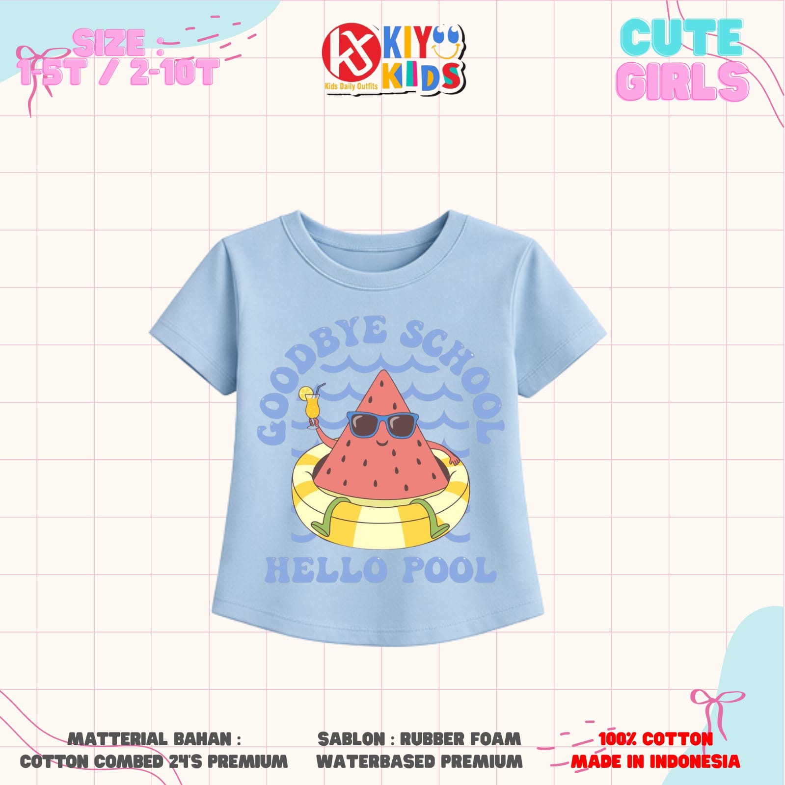 KIYO 6.5 BLUE CUTE GIRL SERIES BY KIYO