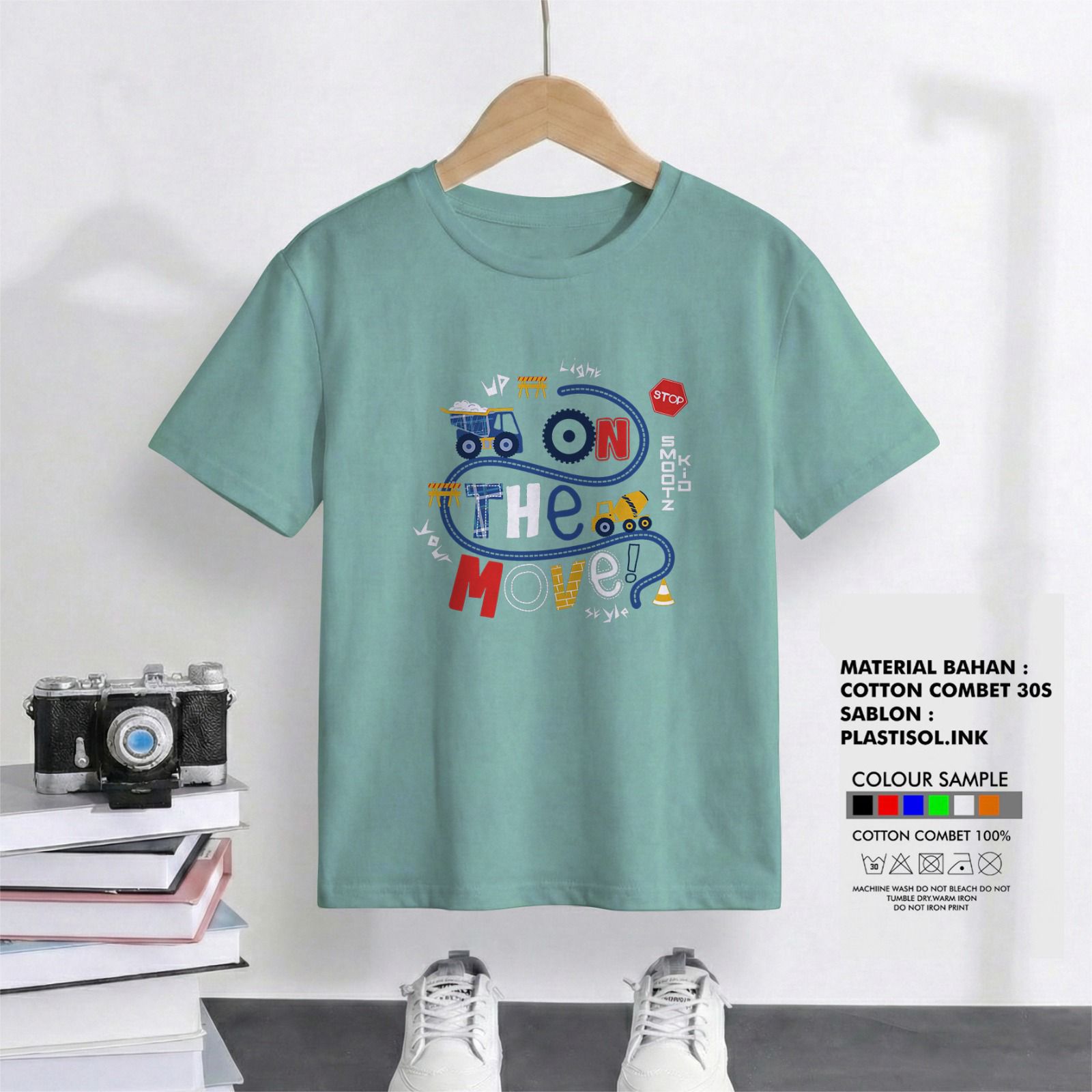 SM 1.5 GREEN HEY MOVE ATASAN COWOK BY SMOOTZKID