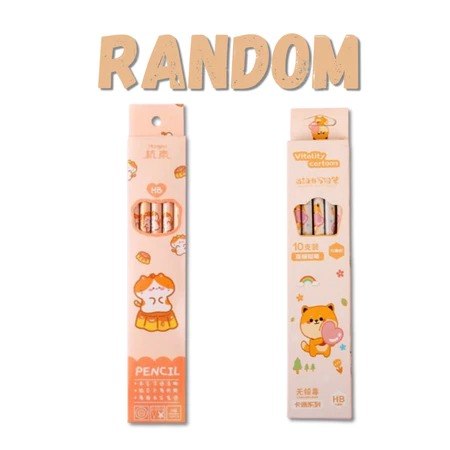 STS 25.12 10PCS PENCIL CHARACTER 