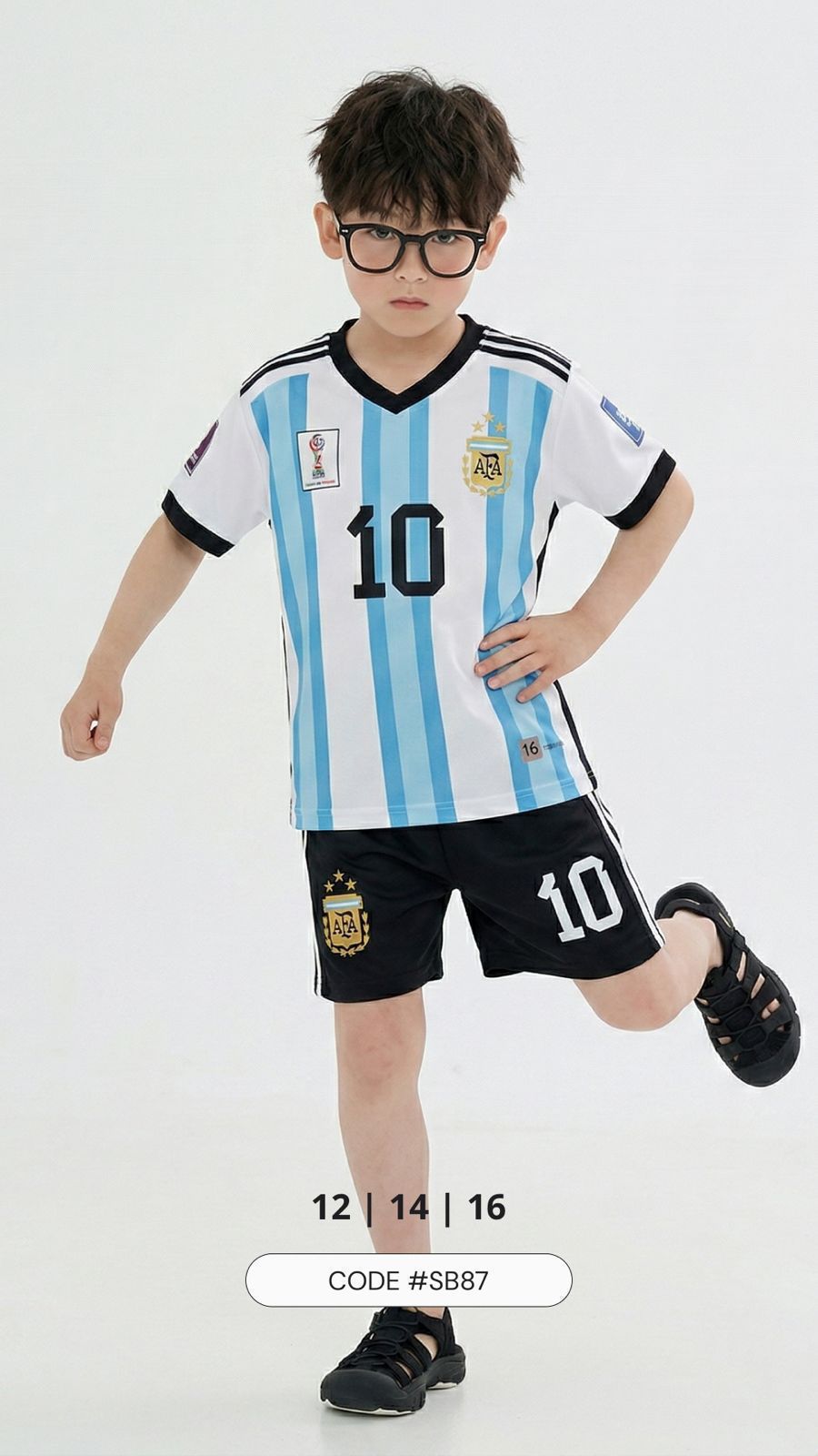 BYN 1.1 WHITE ARGENTINA 10 SET JERSEY BY BEYOND