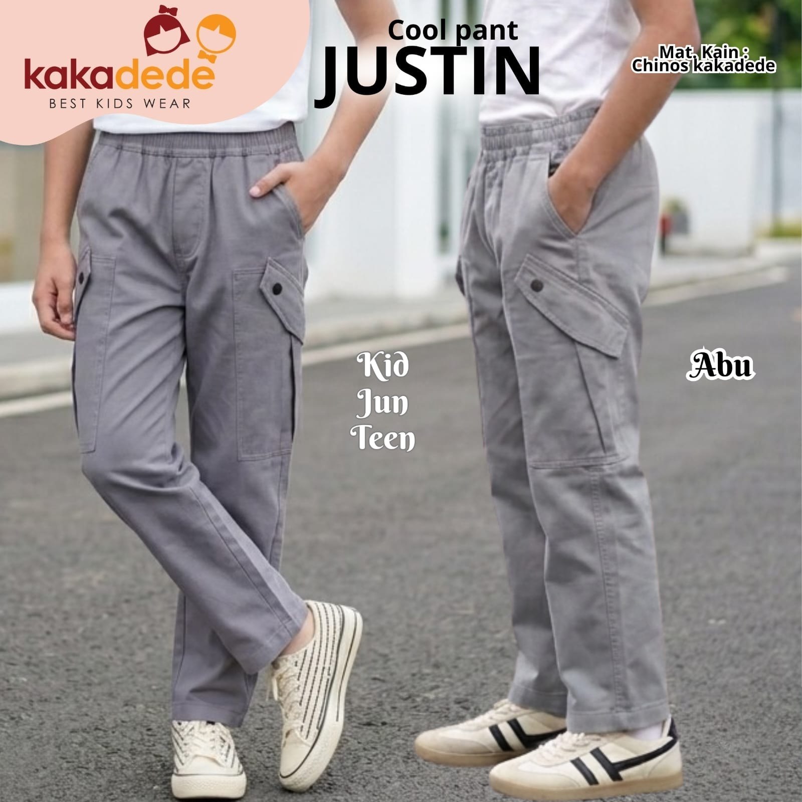 KD 218.3 ABU KIDS JUSTIN COOL PANT BY KAKADEDE