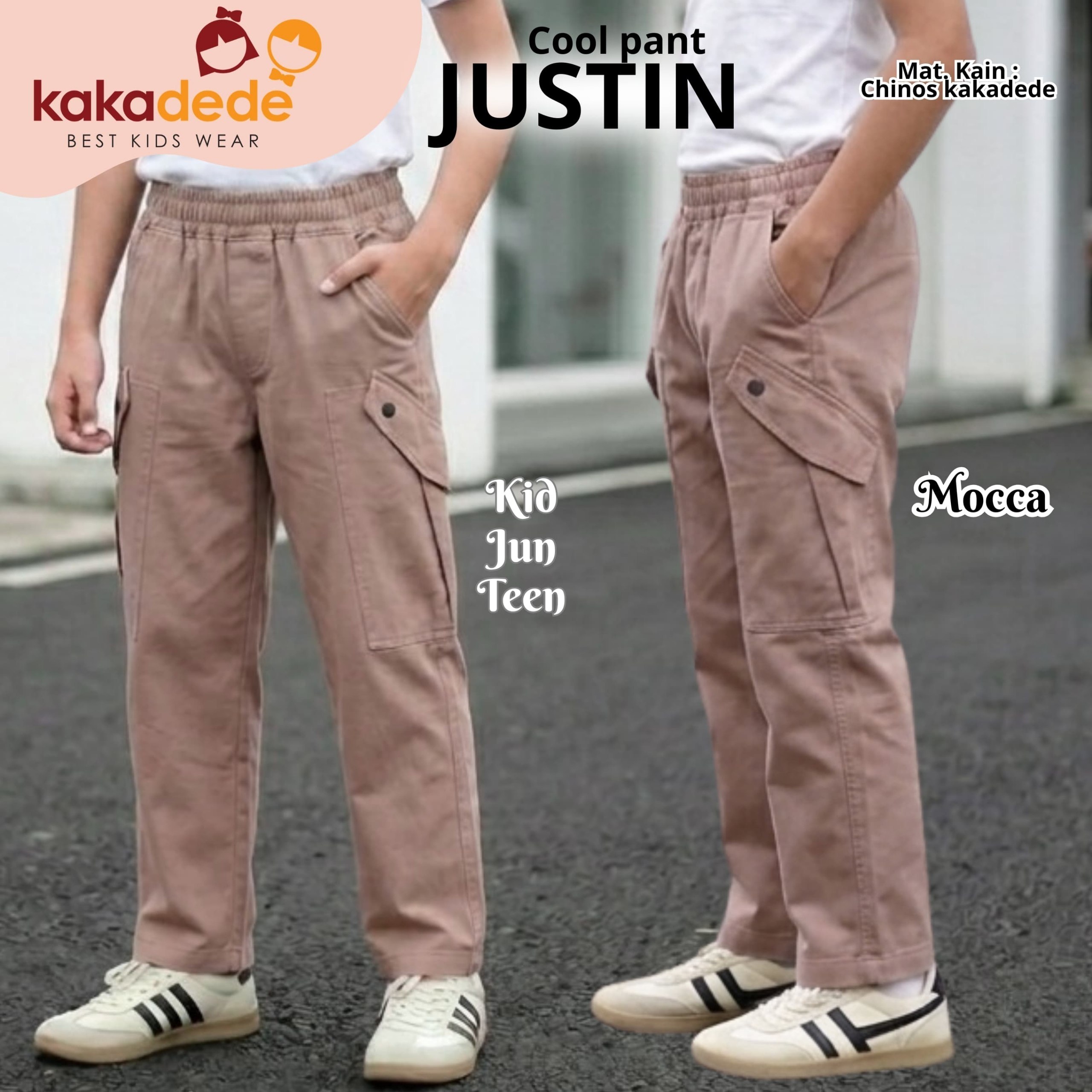 KD 218.4 MOCCA JUN JUSTIN COOL PANT BY KAKADEDE