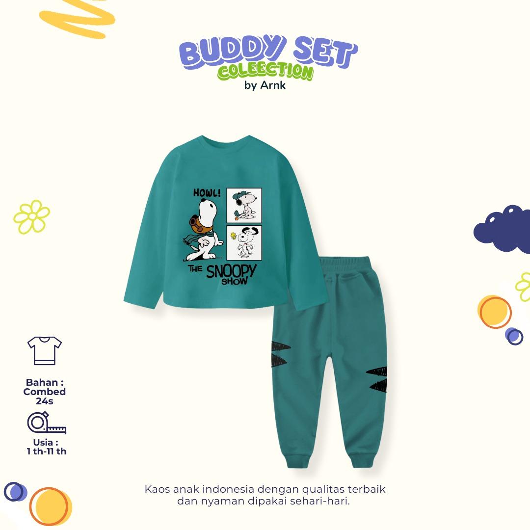ARNK 4.4 JUN TOSCA SNOOPY BUDDY ONESET BY ARNK