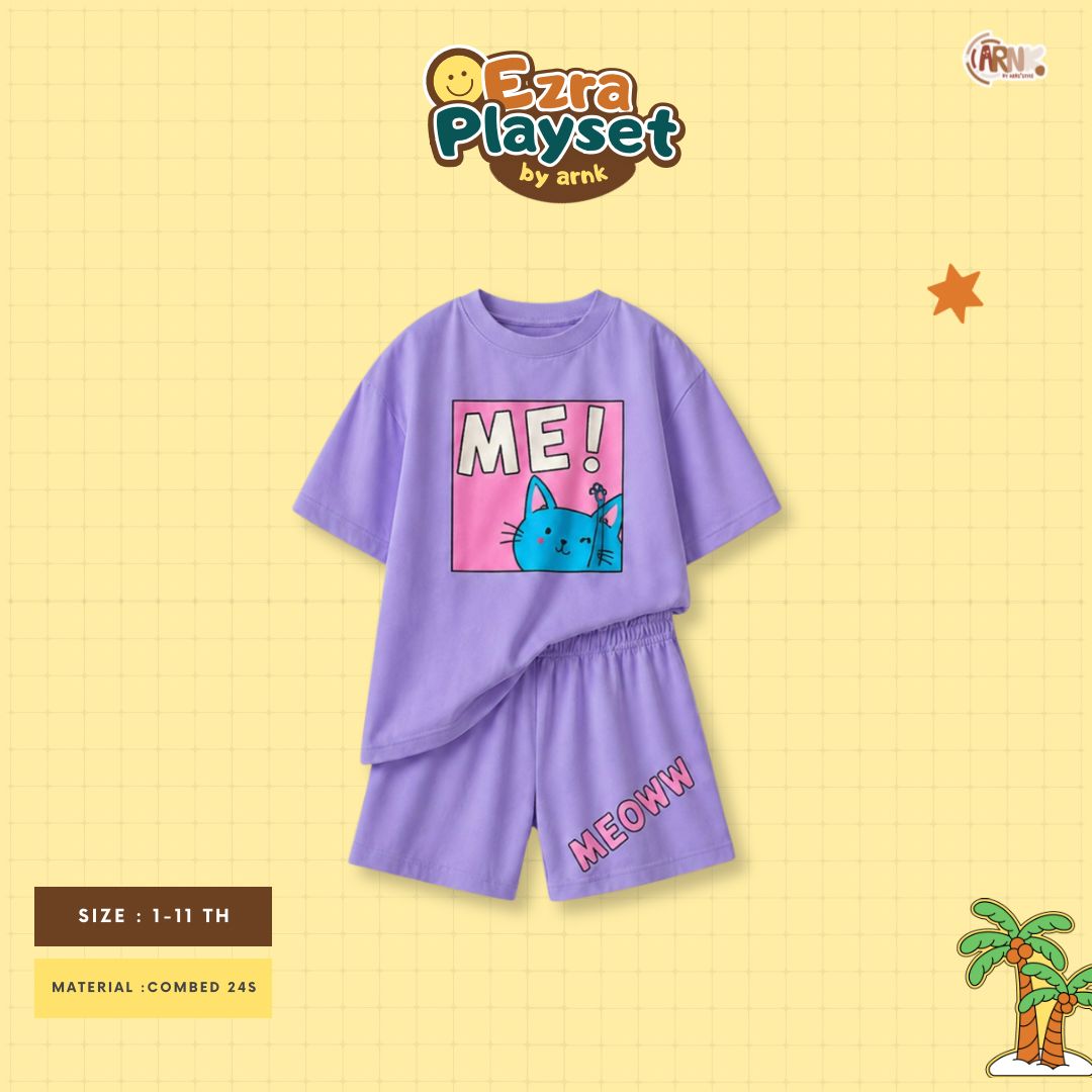 ARNK 5.1 LILAC MEOWW KIDS EZRA PLAYSET BY ARNK
