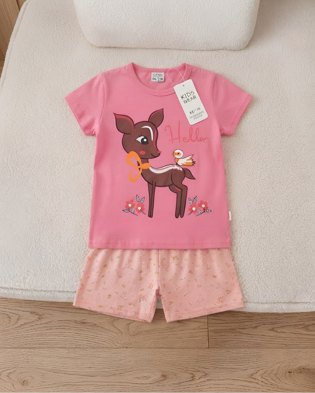 PYM 14.4 PINK DEER SET PIYAMA PDK