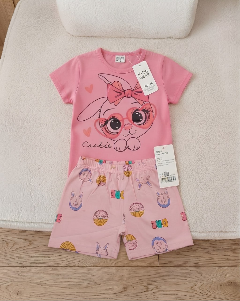 PYM 14.5 PEACH CUTIE SET PIYAMA PDK