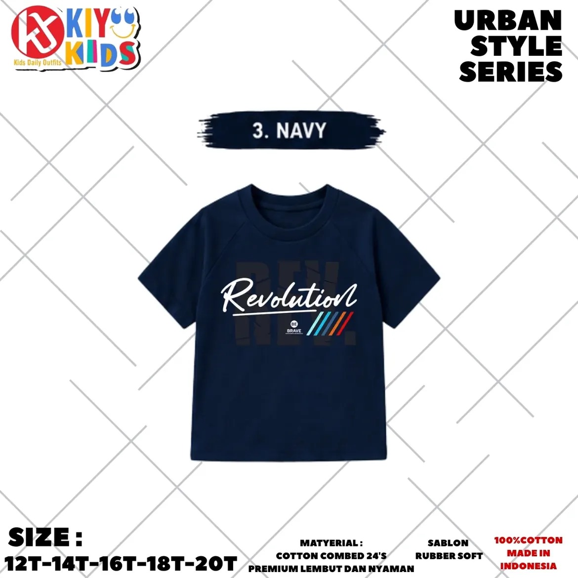 KIYO 14.3 NAVY URBAN STYLE BY KIYO