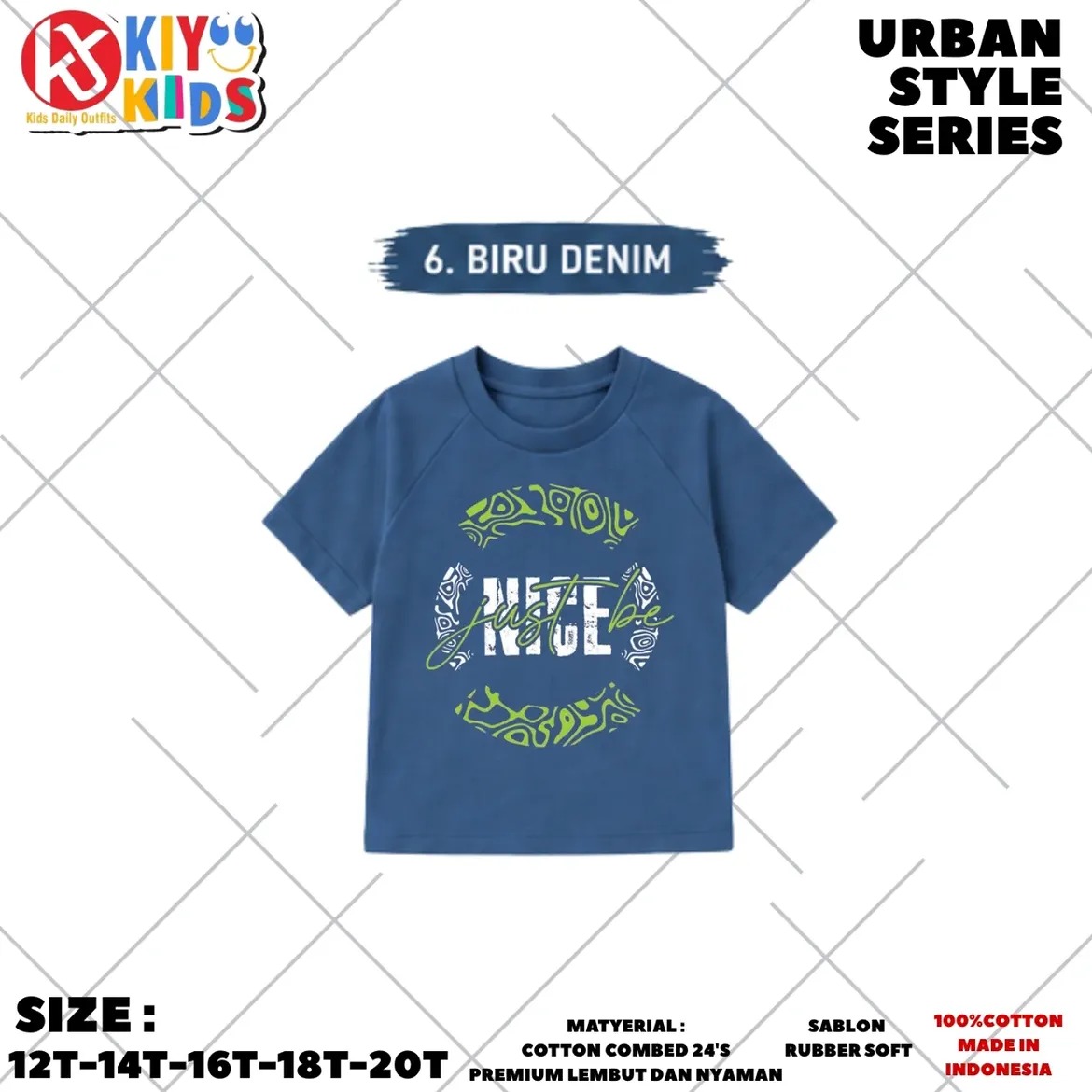 KIYO 14.6 DENIM URBAN STYLE BY KIYO