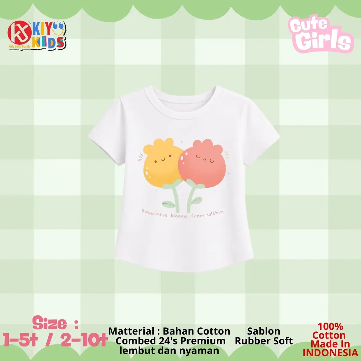 KIYO 17.1 WHITE CUTE GIRL BY KIYO KIDS