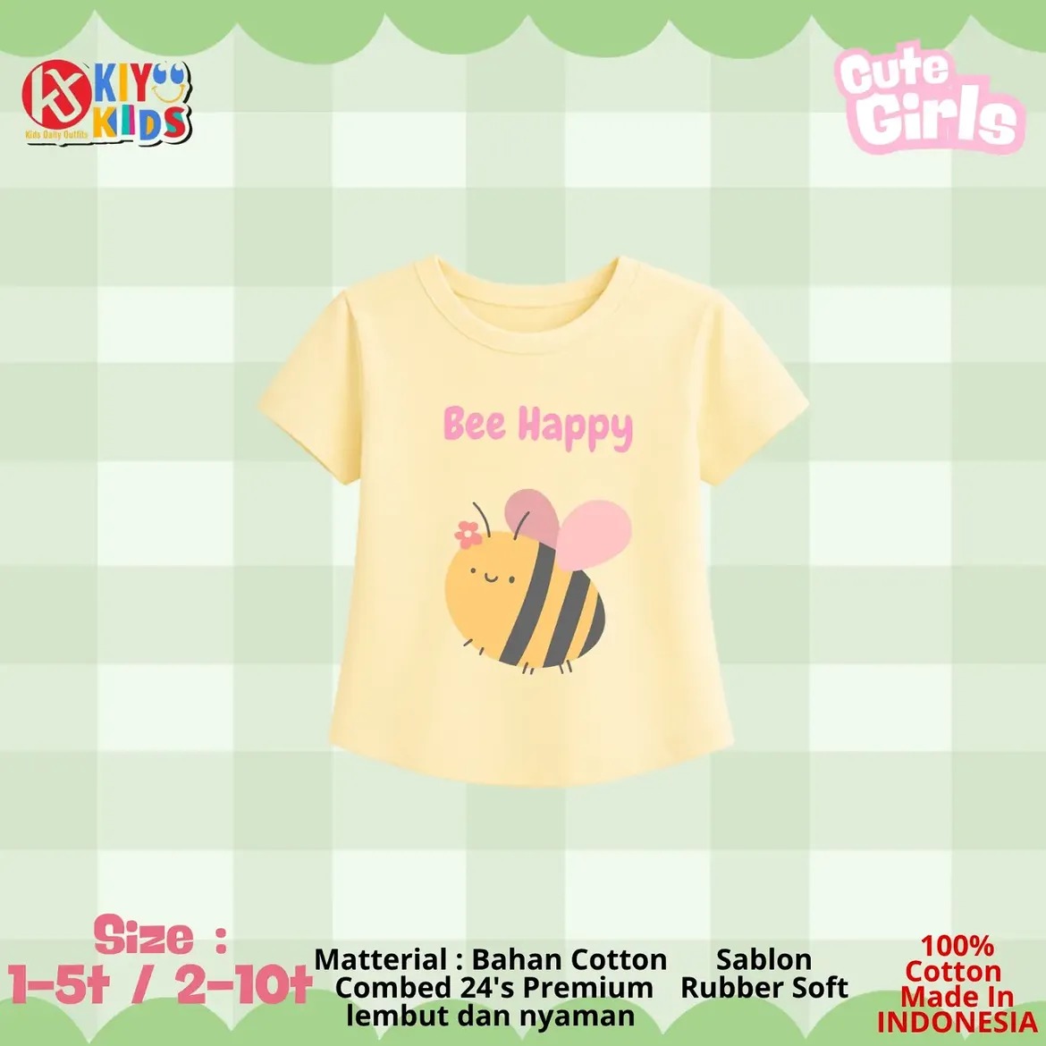 KIYO 17.6 YELLOW CUTE GIRL BY KIYO KIDS