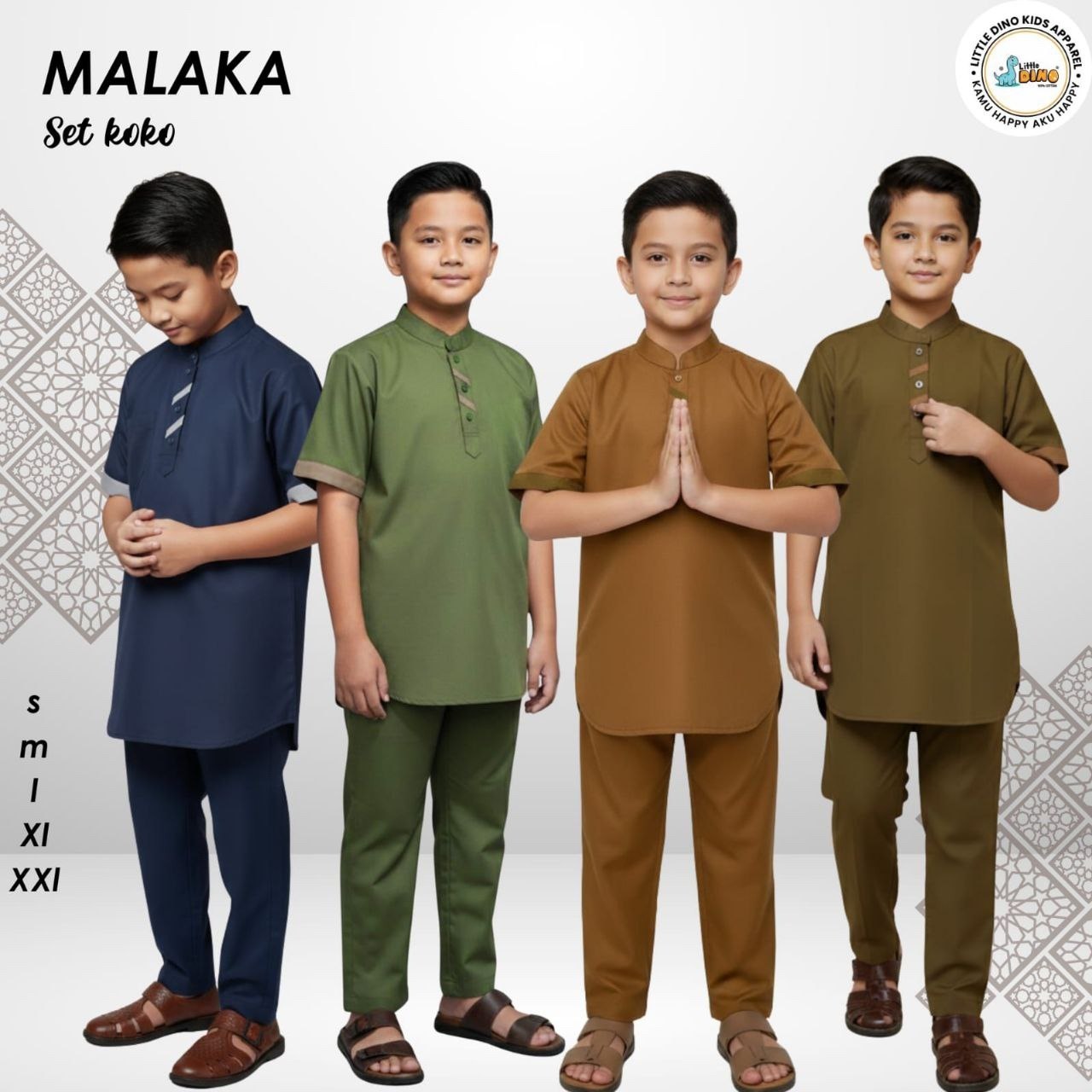 LD 106.3 L MALAKA SET KOKO BY LITTLE DINO