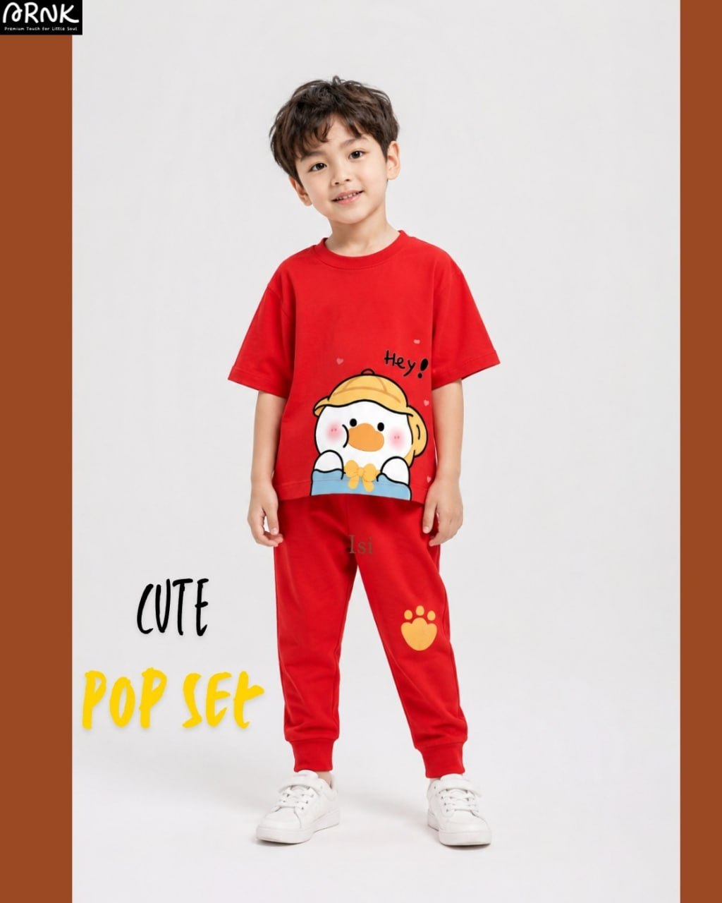 ARNK 6.6 RED DUCK JUN CUTE POP SET BY ARNK