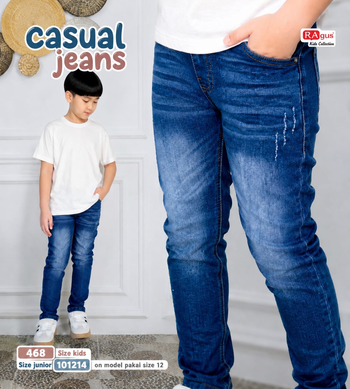 RAG 55.1 CASUAL JEANS 468 BY RAGUS