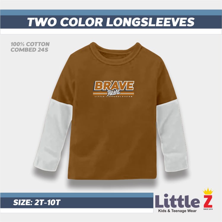 LZ 83.5 TUFFEE TWO COLOR LONGSLEEVES BY LITTLEZ